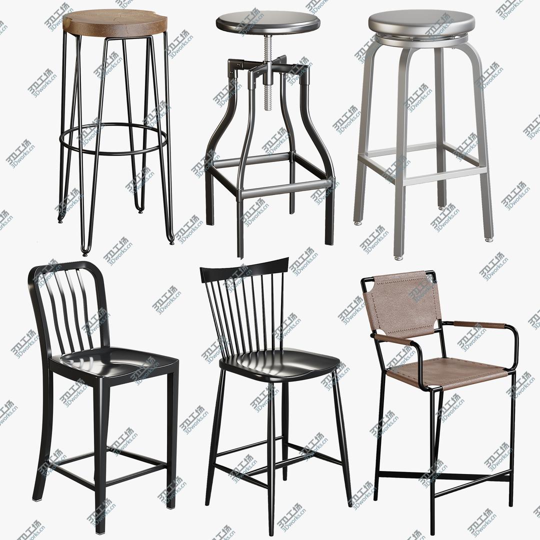 images/goods_img/202104091/3D model Bar Stool Collection/1.jpg